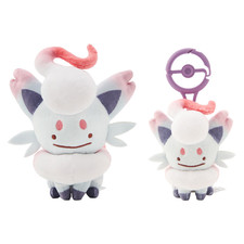 Pokemon Center Metamon Transformation Hisuian Zorua Plush & Mascot Set Japan NEW picture