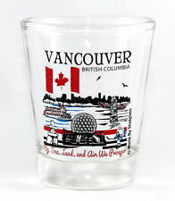 VANCOUVER BRITISH COLUMBIA CANADA GREAT CANADIAN CITIES COLLECTION SHOT GLASS  picture