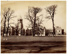 England, Rugby School, View from 'The Close' Playing Field Vintage Alb picture