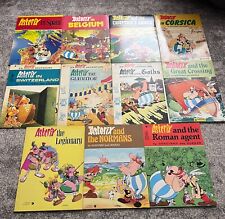 Asterix in Corsica and MANY Others (Pub. Dargaud 1980) 11 Books Total.  picture