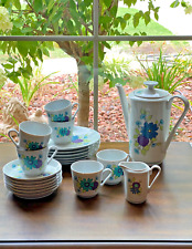 Vintage Retro Design 1970's  Kahla Coffee/Tea set w/Dessert Plates *BNT920* picture