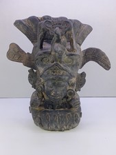 Vintage Fertility Goddess Large Fertility Idol Planter Mexican Folk Art picture