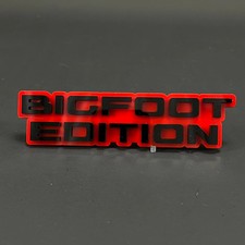1PC BIGFOOT EDITION 3D Acrylic Badge - Car Truck Emblem Fender Sticker picture