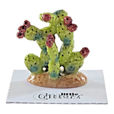 LITTLE CRITTERZ Prickly Pear Cactus Miniature Figurine New  LC715 picture