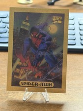 1994 Marvel Masterpieces Spider-Man Gold Holofoil Card #8 of 10 PSA 10 Candidate picture