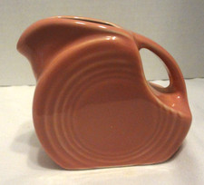 FIESTA FIESTAWARE MINI DISK PITCHER CREAMER Pink 5 oz Homer Laughlin picture