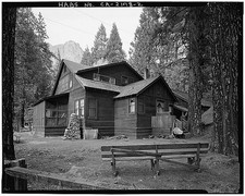 Yosemite Village California John Degnan House 1900s Exterior Front Side picture
