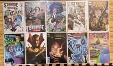 STRANGE ACADEMY #s 1 ,2,3x2,4,5,6,8,9,10 1st Printing  lot. some cover variants picture
