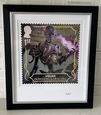 D&D Vecna Signed Art Print Wayne Reynolds Framed Dungeons Dragons Ltd 22/150 picture