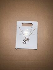 Disney Parks Necklace with S initial Authentic picture