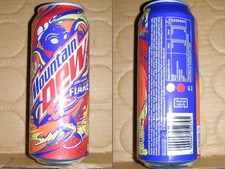 2026 Poland Mountain dew FLARE can 500ml empty for collectible picture