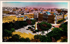 Vintage 1940s Oran Algeria Postcard – Place du Maréchal Foch C.A.P. Paris picture