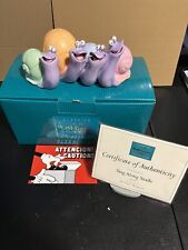 WDCC Disney The Little Mermaid Sing Along Snails New W COA No Box picture