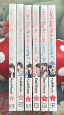 I Can't Say No to the Lonely Girl Vol 1-6 English Manga Complete Set Yuri picture