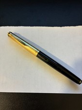 PELIKAN P1 ROLLED GOLD DOUBLE L FOUNTAINPEN picture