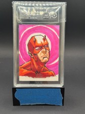 2025 Topps Chrome Marvel Studios Daredevil Sketch by Jay Peteranetz 1/1 TAG picture