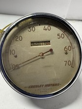 VINTAGE Crosley Motors Speedometer Cincinnati OH 589AT Q10 Untested picture