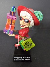 Vtg. 2006 Biddys Westland “Shopping is All the Exercise She Needs 
