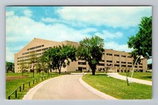 Lawrence KS-Kansas, Allen Field House, University, Postal PC Vintage Postcard picture
