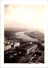 Vintage Aerial Photo Washington D.C. Potomac River Buildings Cityscape 1940s picture
