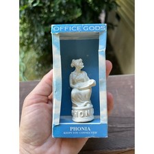 Vintage 1994 Talus Office Gods Phonia Figurine Mythical Desktop Statue Boxed picture