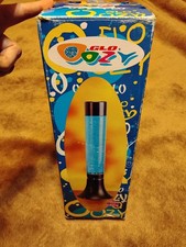 Vintage Oozy Glo Glitter Lava Lamp Style Y2K Retro Light Decor 15” Black/Red Box picture