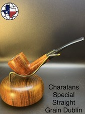Vintage Charatans Special Straight Grain Dublin Tobacco Pipe picture