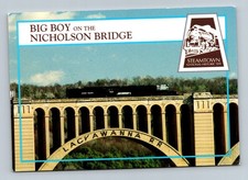 PA Nicholson 1990s Nicholson Bridge - Postcard picture