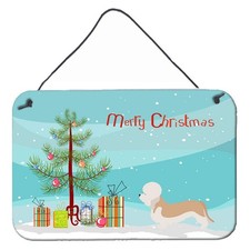 Caroline's Treasures BB8474DS812 Dandie Dinmont Terrier Christmas Aluminum picture