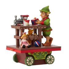Jim Shore ELF WITH TOYS TRAIN CAR-TRAVELING FROM TOYLAND 6011894 BRAND NEW 2023 picture