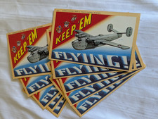 WWII Keep Em Flying Consolidated PB2Y-2 Navy Patrol Bomber lot 10 postcards picture