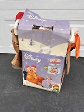 Gemmy Disney Winnie the Pooh Tigger Eeyore Sleigh Christmas Airblown Inflatable picture