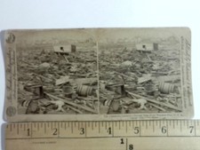 Johnstown Calamity Stereoview Keystone Underwood & Underwood Disaster 1900s picture