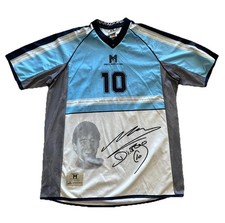 Diego Maradona Official Merchandising Jersey 2000s with Printed Autograph picture