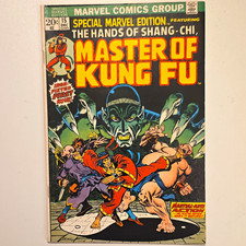 Marvel Special Edition #15 Vf master of kung fu (1973) First Issue Shang-Chi picture