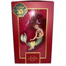 Lenox Little Mermaid Ariel's Best Friend 35th Anniversary Porcelain Ornament picture
