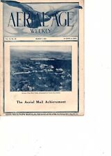 Early Aviation  1921 Aerial Age Photo & News Reports Magazine March 7th  (j1000 picture
