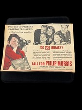 Philli morris magazine ad do you inhale? picture