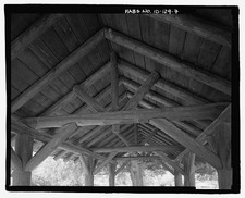 Ashton Idaho Warm River Shelter 1930s HABS roof construction interior picture