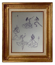 CHARLES KIFFER (1902-1992) LUSILLO AND TERESA FLAMENCO DANCE CIRCA 1950 (144) picture