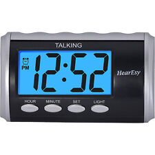 ​HearEsy Talking Alarm Clock for Visually Impaired Large Numbers for Senior Gift picture