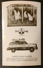 1950 Lancaster, PA DOUBLE DIAMOND WINGLESS CHICKENS FEEDS WITH SEDAN DELIVERY picture
