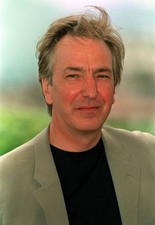 Alan Rickman during a photocall on the rooftop of the Palais des F- Old Photo picture