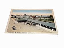 1915 PRR PENNSYLVANIA RAILROAD READING STATIONS WILDWOOD NEW JERSEY POST CARD picture