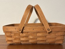 Longaberger Two Handle Basket  1992 picture