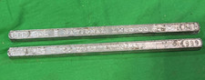 Vintage National Lead Co. 999 666 Dutch Boy Lead Bars 2.9 Lbs picture