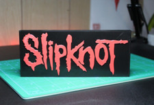 SlipKnot 3D printed Logo Sign Wall Desk Shelf Art picture