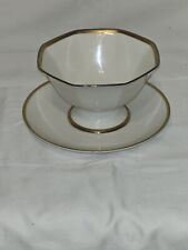 1980s Noritake China New Traditions Gold and Platinum Fruit Bowl or... picture
