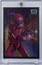 2022 Topps Chrome Star Wars Galaxy Sith Trooper /50 Mojo Refractor  picture