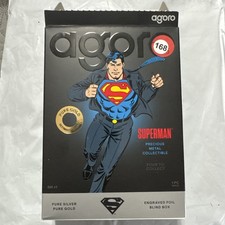 Agoro DC Superman #1 5g .999 Pure Silver Collectible – Limited Edition #965/3450 picture